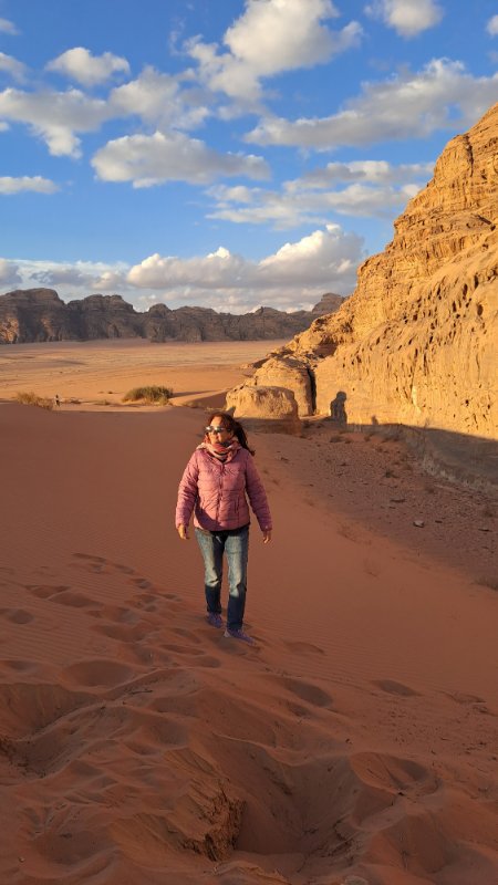 Jordan, Wadi rum pesak